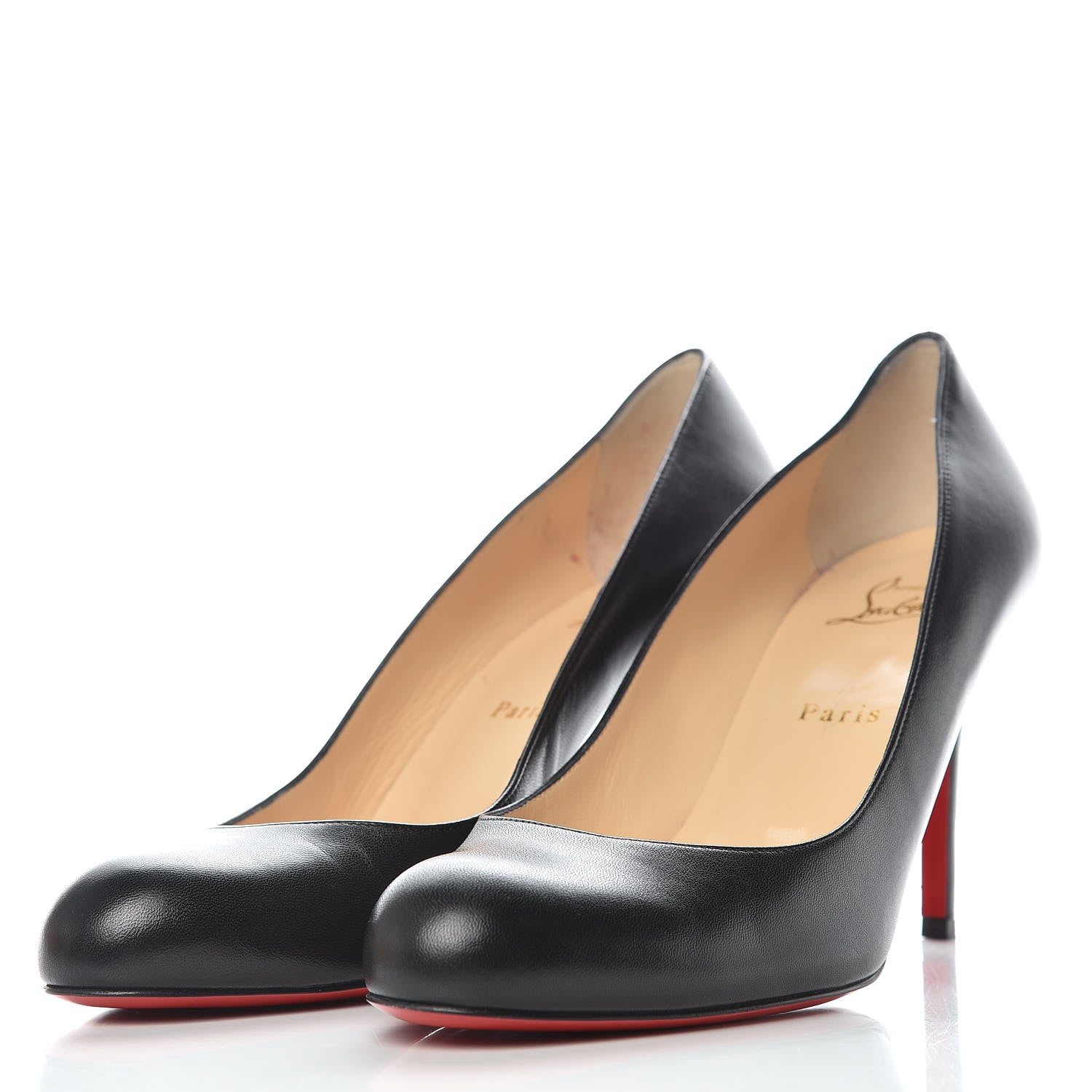 Christian Louboutin Shiny Nappa Simple 85 Pumps 40 Black 3 of 12