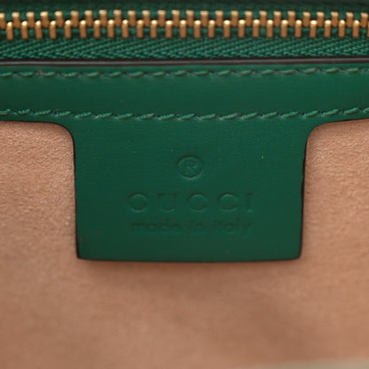 Gucci Boarded Dyana Lux Calfskin Small Jackie 1961 Hobo Emerald 6 of 11