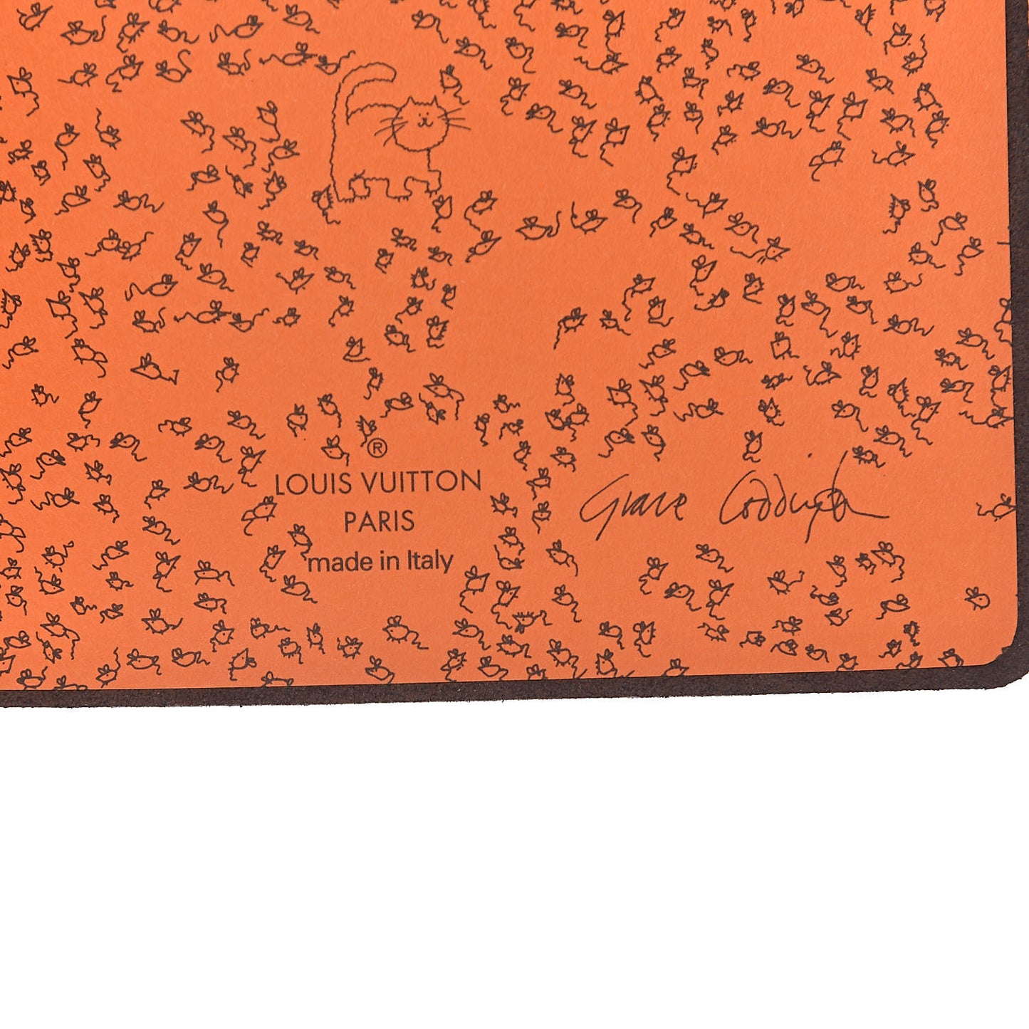 Catogram Clemence Notebook MM Marron