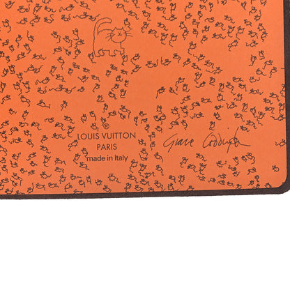 Louis Vuitton Catogram Clemence Notebook MM Marron 7 of 8