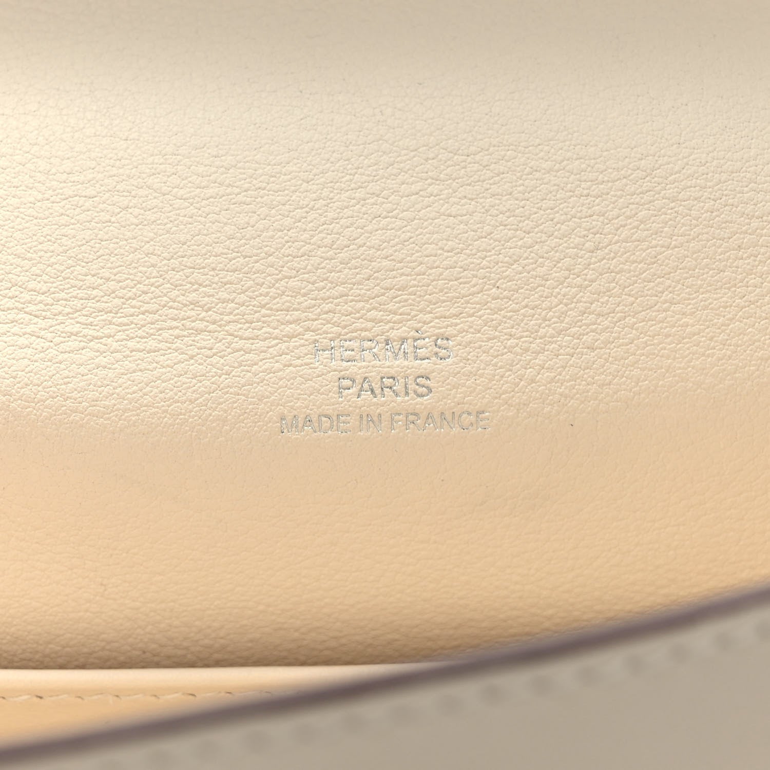 Hermes Swift Kelly Pochette Clutch Nata 5 of 8