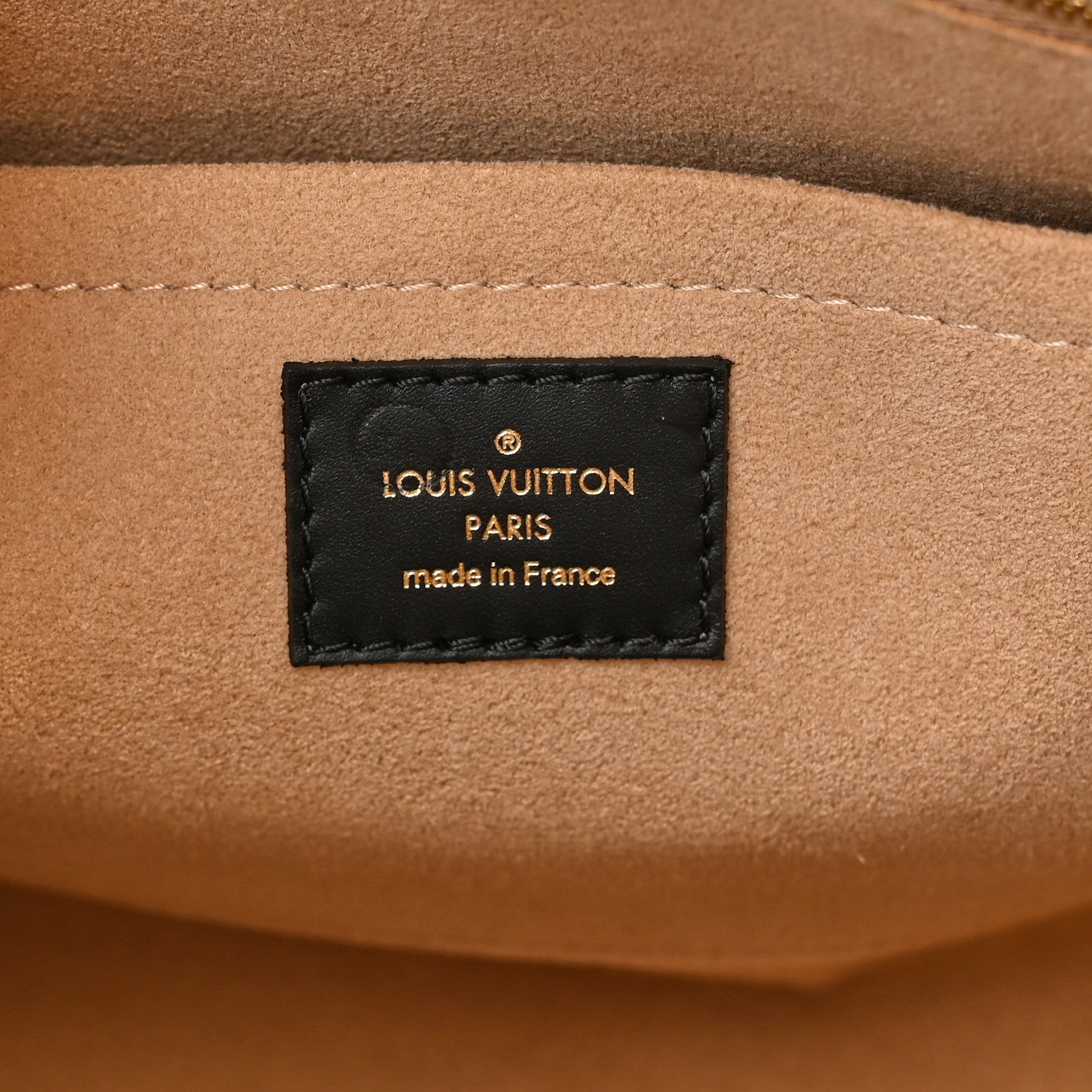Louis Vuitton Calfskin Monogram On My Side Pirate Red 6 of 9