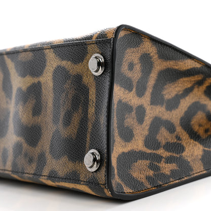 Louis Vuitton Canvas Calfskin Wild Animal Print City Steamer EW Marron 9 of 11