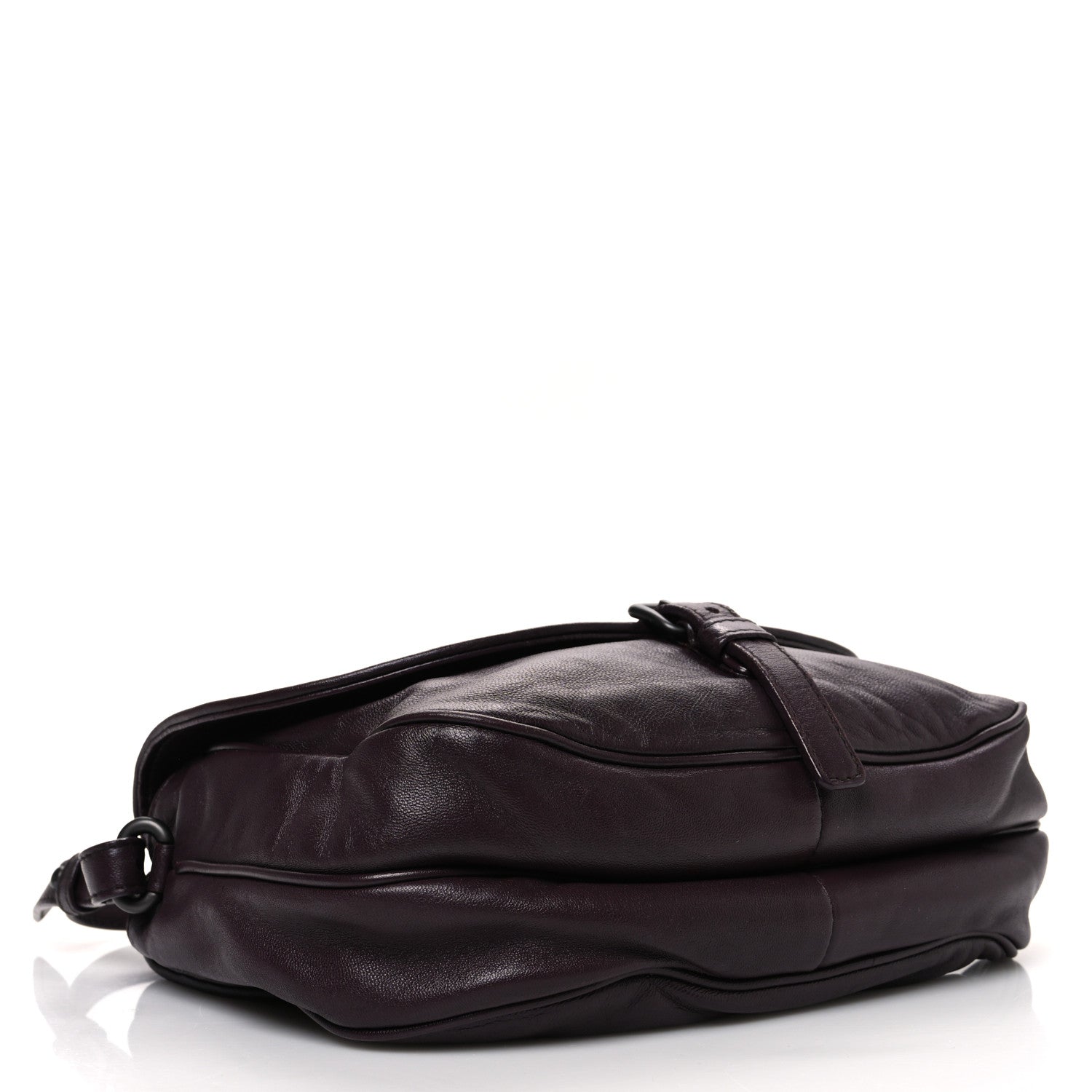 Bottega Veneta Nappa Intrecciato Double Sided Crossbody Bag Aubergine 4 of 13