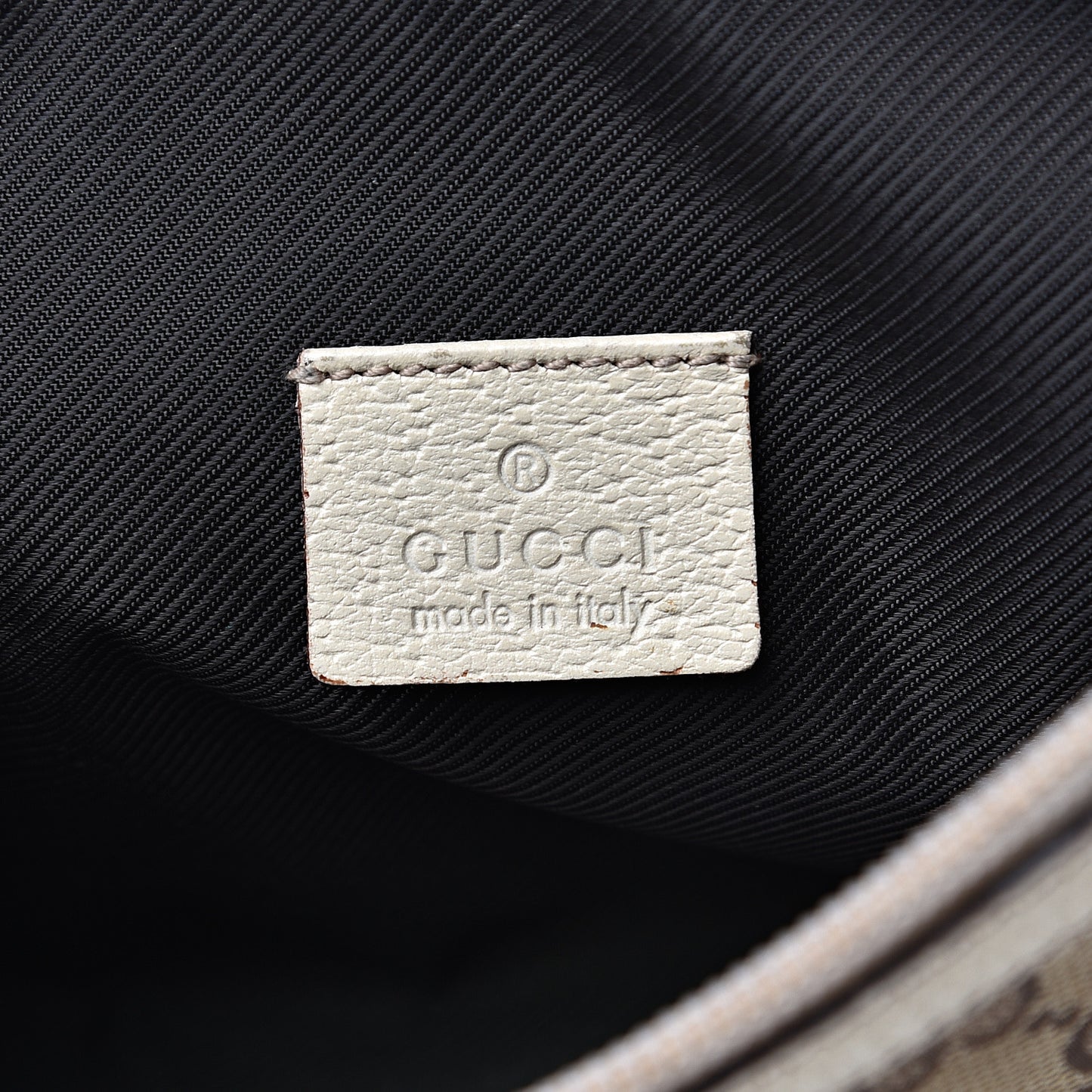 Monogram D Ring Cosmetic Case White