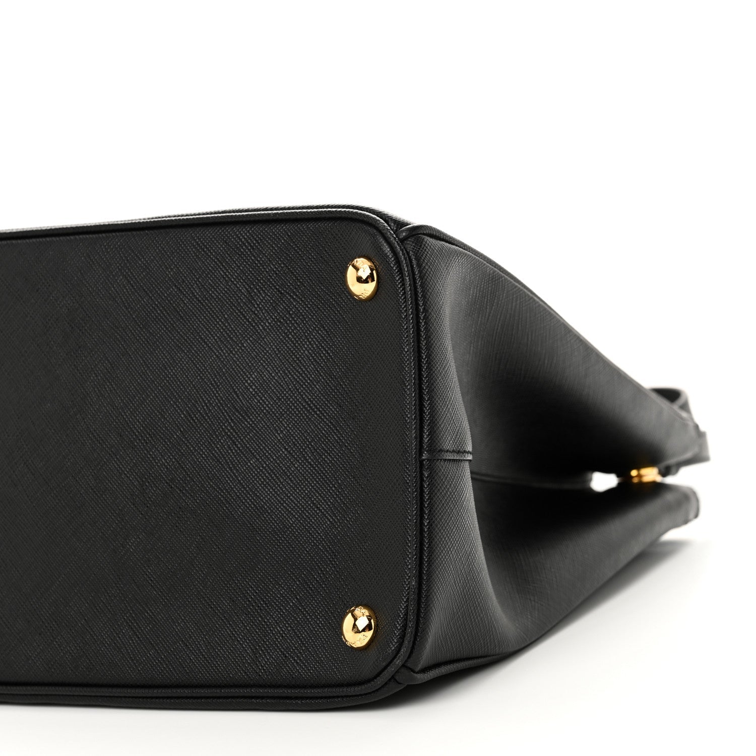 Prada Saffiano Lux Large Galleria Double Zip Tote Black 9 of 9