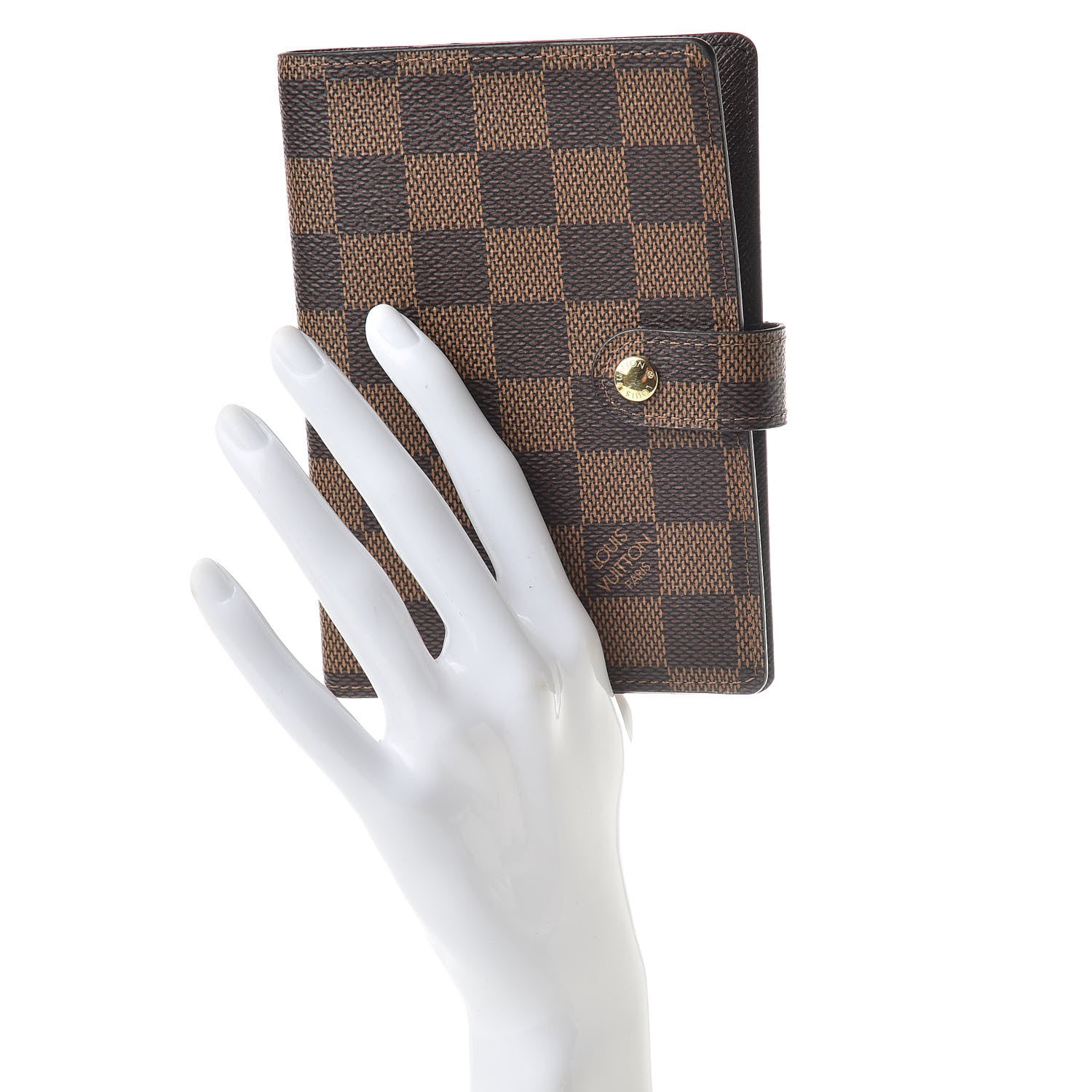 Louis Vuitton Damier Ebene Small Ring Agenda Cover 2 of 8