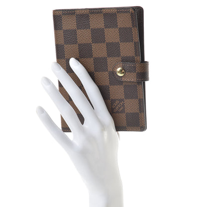 Louis Vuitton Damier Ebene Small Ring Agenda Cover 2 of 8