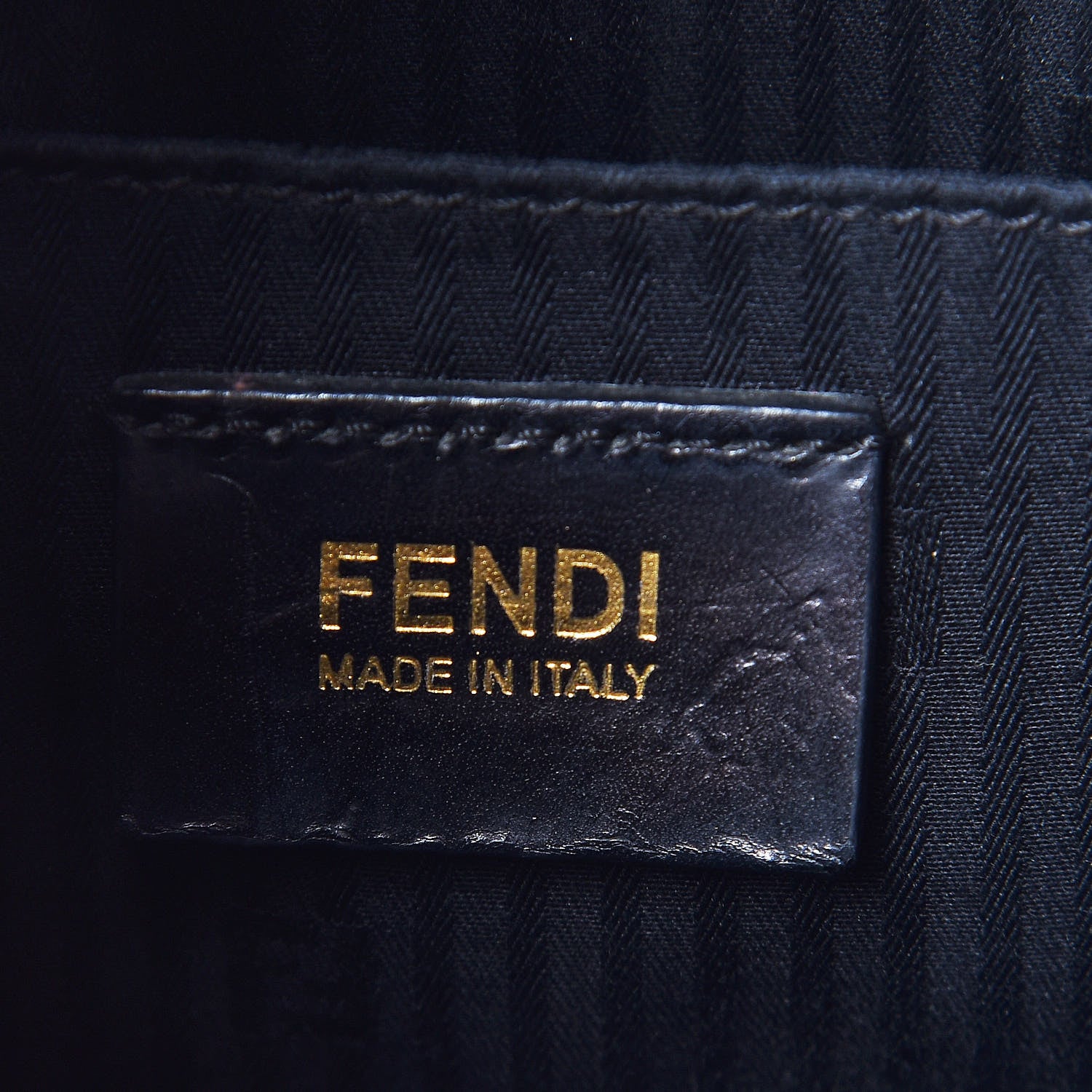 Fendi Vitello Elite Regular 2Jours Tote Black 9 of 15
