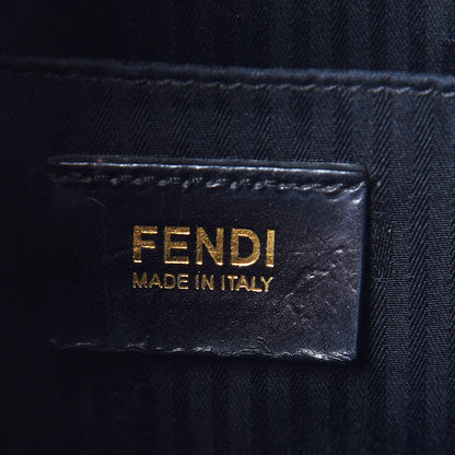 Fendi Vitello Elite Regular 2Jours Tote Black 9 of 15