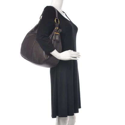 Prada Vitello Daino Hobo Teak 2 of 10