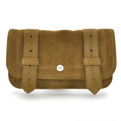 Proenza Schouler Suede PS1 Wallet Tobacco 1 of 5