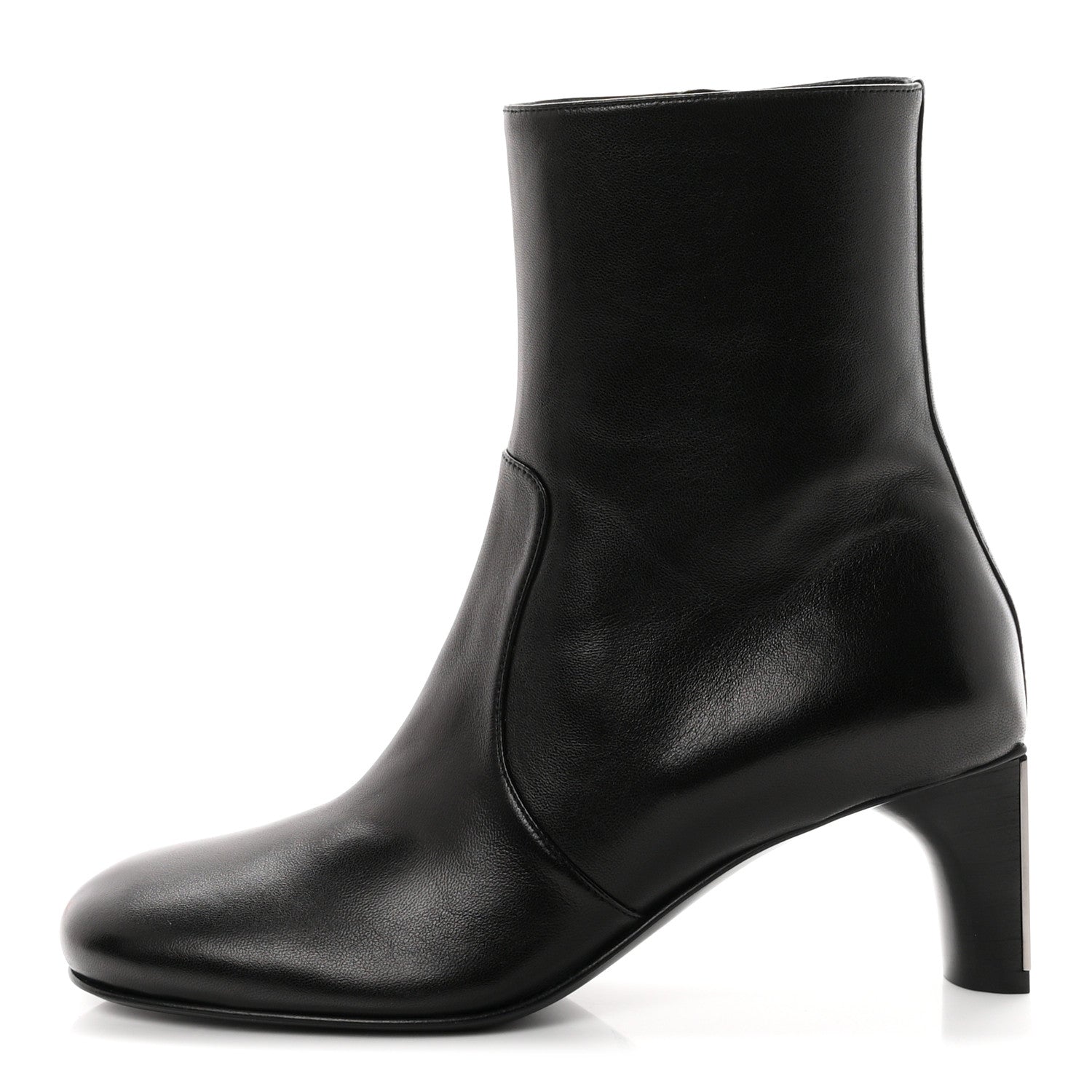 Hermes Nappa Lisa 55 Ankle Boots 36 Black 1 of 10