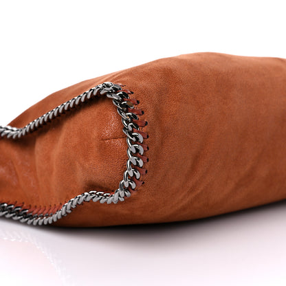 Stella McCartney Shaggy Deer Falabella Fold Over Tote Orange 7 of 8