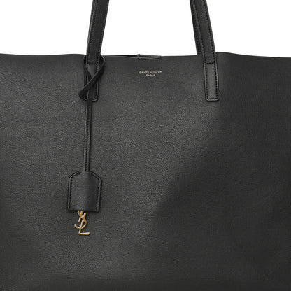 Saint Laurent Calfskin Large Shopping Tote Black 9 of 12