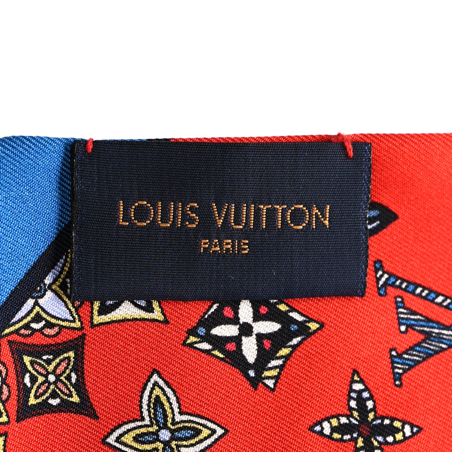 Silk Monogram Innocence BB Bandeau Blue