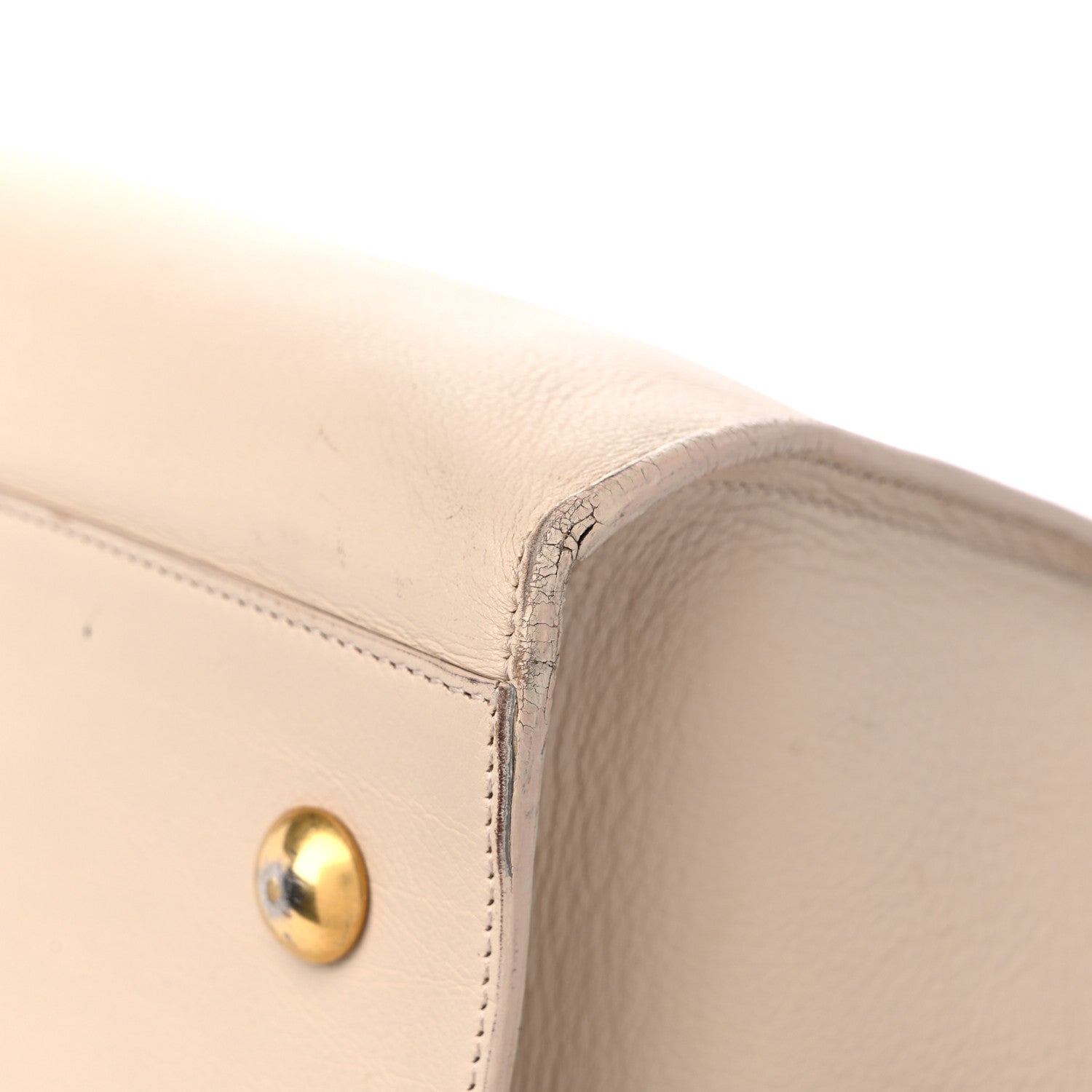 Saint Laurent Calfskin Medium Classic Y Cabas Beige 9 of 18