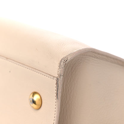 Saint Laurent Calfskin Medium Classic Y Cabas Beige 9 of 18