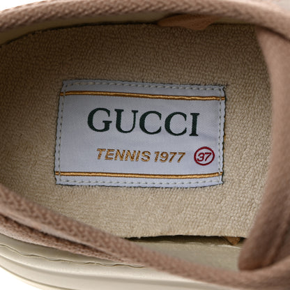 Gucci GG Monogram Womens 1977 Tennis Platform 52mm Sneakers 37 Skin Rose 6 of 8