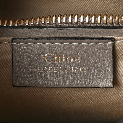 Chloe Suede Calfskin Medium Faye Backpack Motty Grey 6 of 11