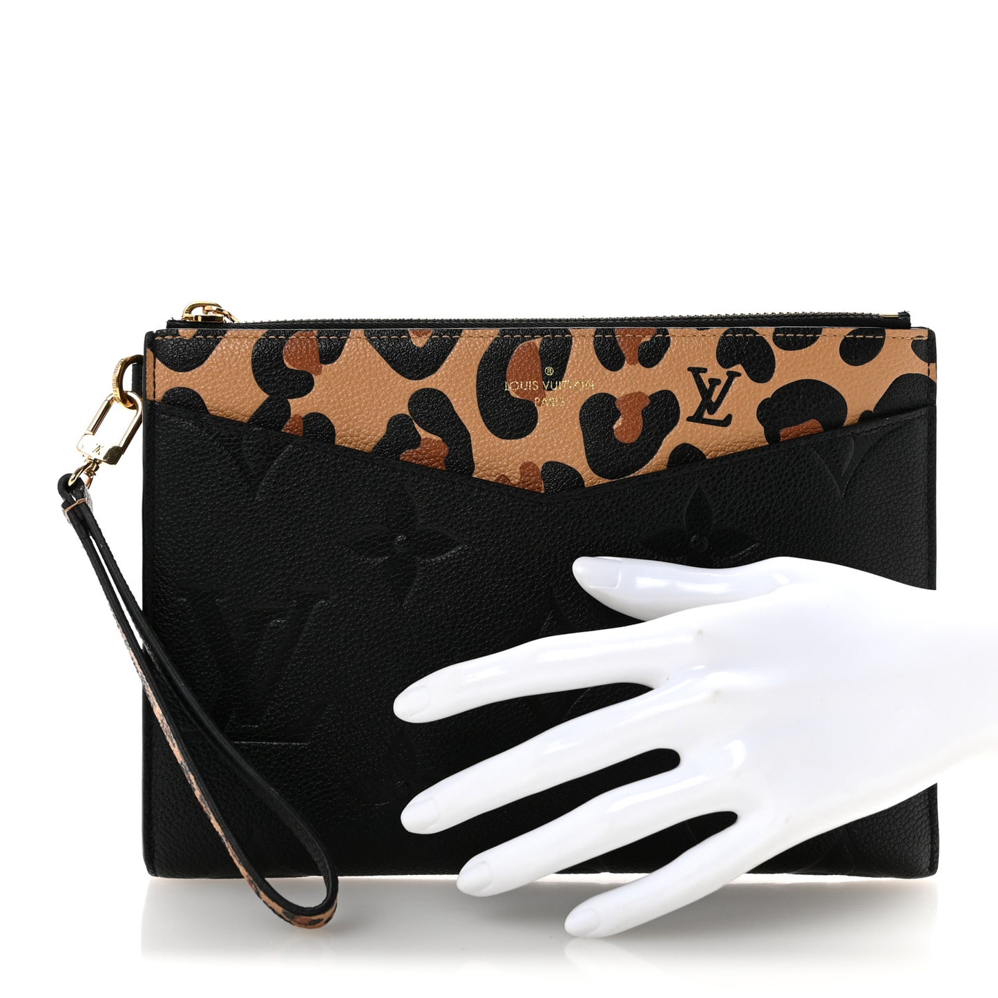 Empreinte Monogram Giant Wild at Heart Pochette Melanie MM Black