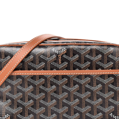 Goyard Goyardine Amacapvert Crossbody Bag Black Gold 11 of 11