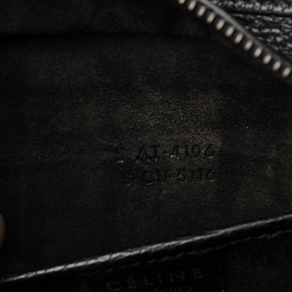 Celine Drummed Calfskin Nano Luggage Black 7 of 7