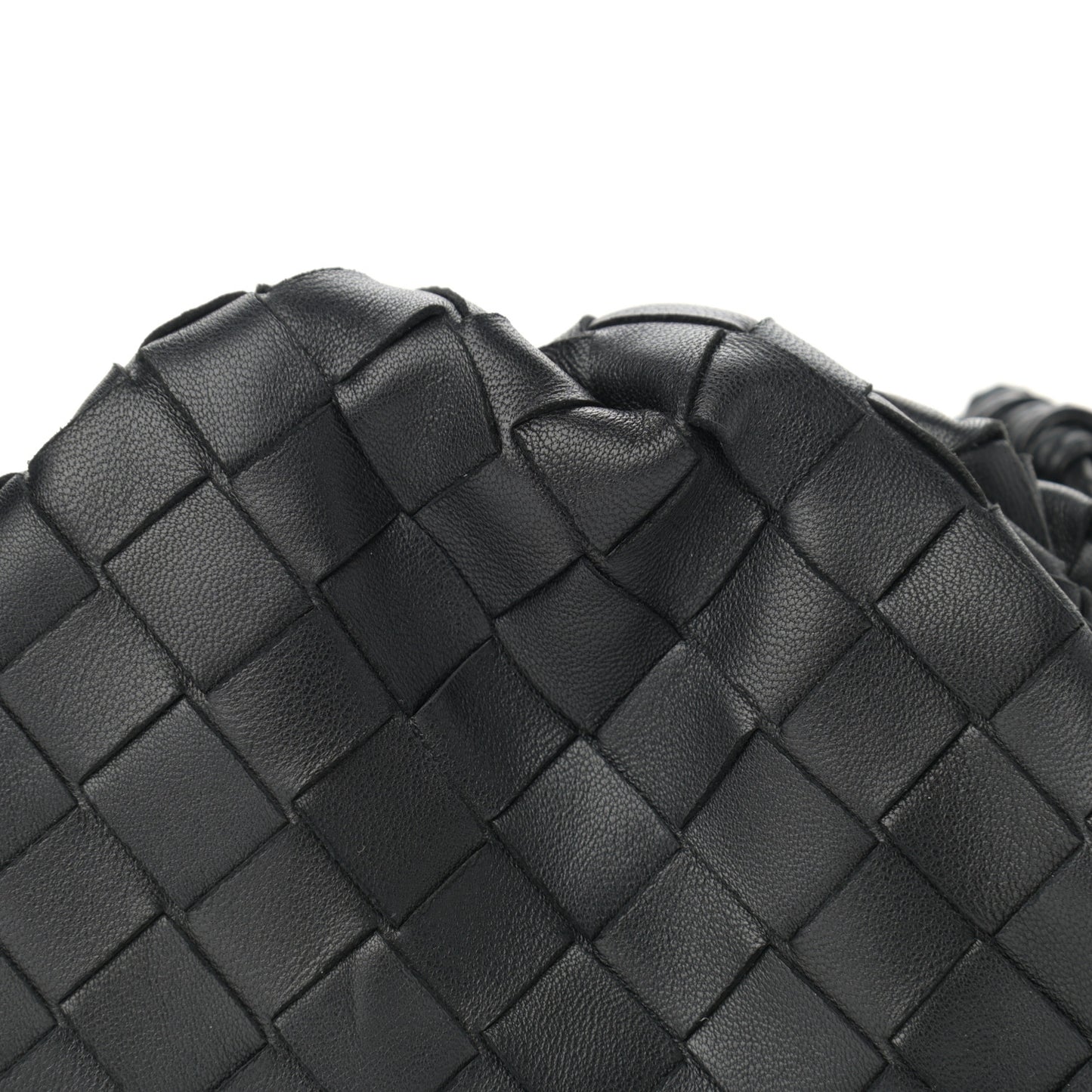Nappa Intrecciato The Mini Pouch Black