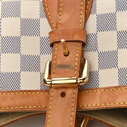 Louis Vuitton Damier Azur Hampstead MM 13 of 18
