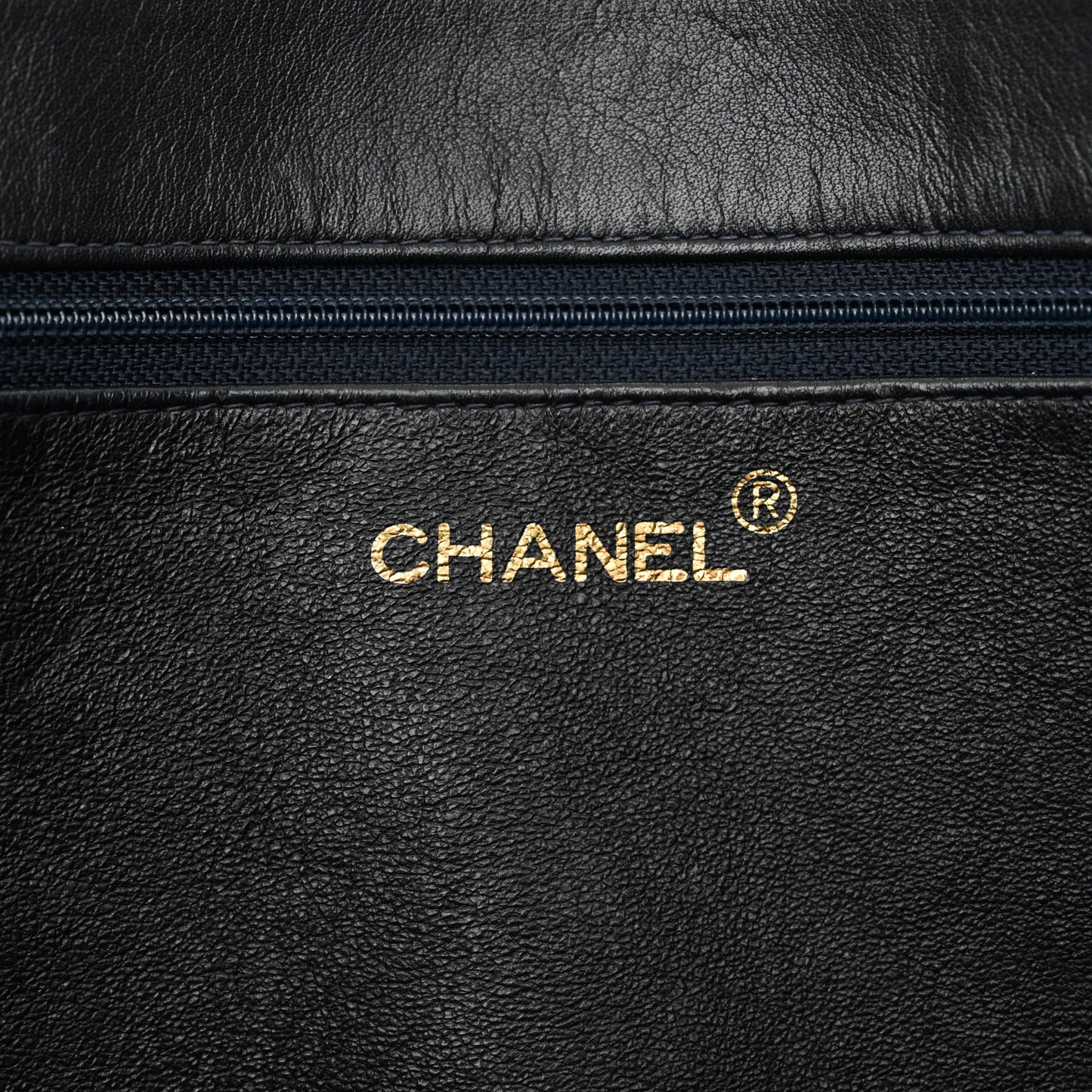 Lambskin CC Tote Navy