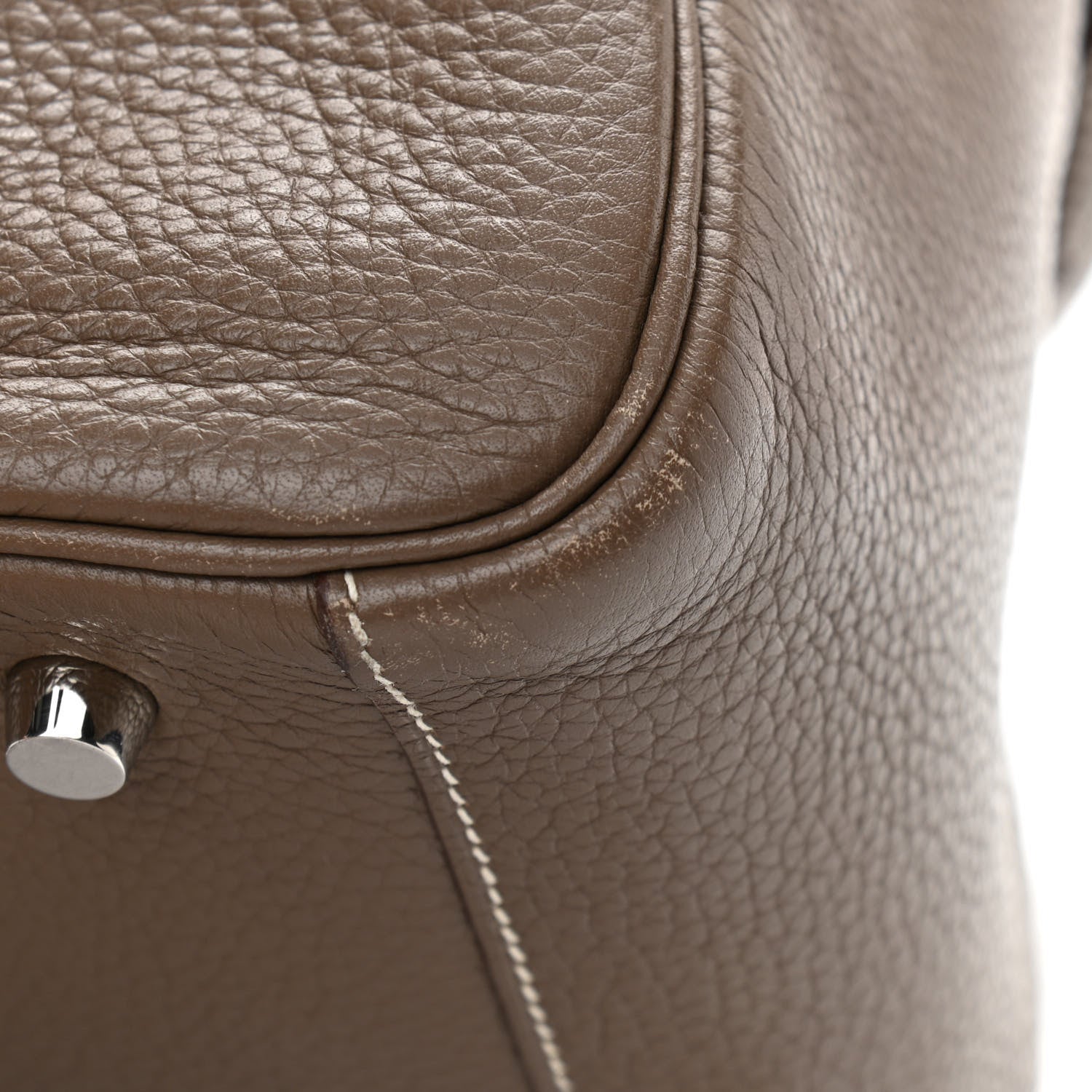 Hermes Taurillon Clemence Lindy 30 Etoupe 11 of 18