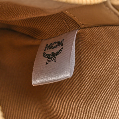 MCM Calfskin Color Splash Mini Pouch on Chain Croissant 7 of 10