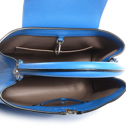 Louis Vuitton Taurillon Capucines MM Outremer 5 of 7