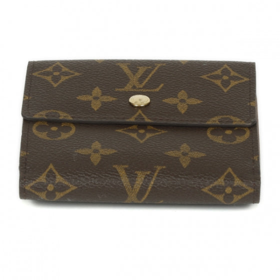 Monogram Porte-Monnaie Billets Cartes Credit Wallet