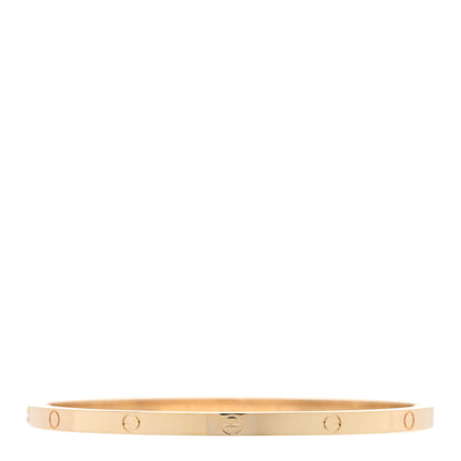 Cartier 18K Yellow Gold Small LOVE Bracelet 18 2 of 7