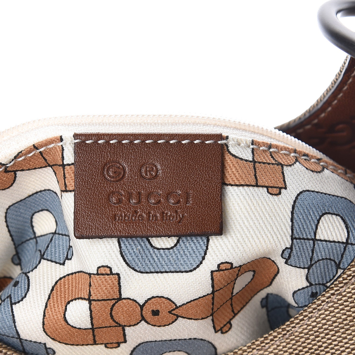 Gucci Canvas Guccissima Hobo Brown 6 of 10