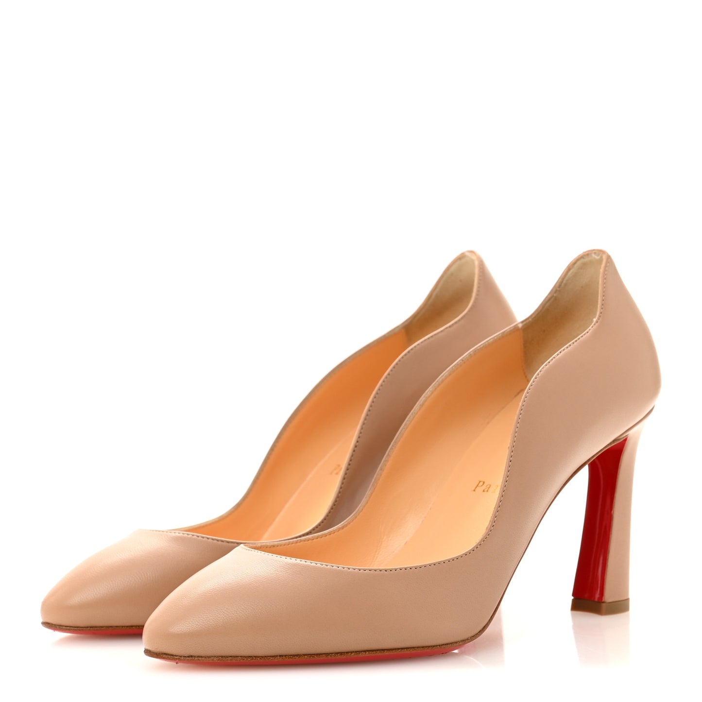 Nappa Agneska 85 Pumps 37.5 Nude