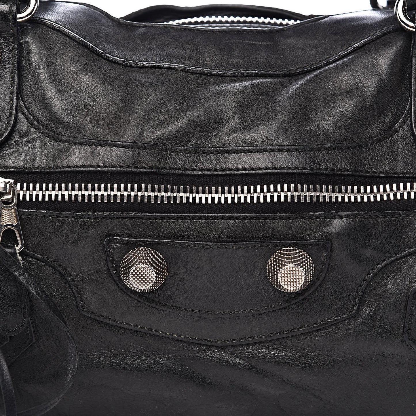 Agneau Giant 21 Silver Hardware City Black