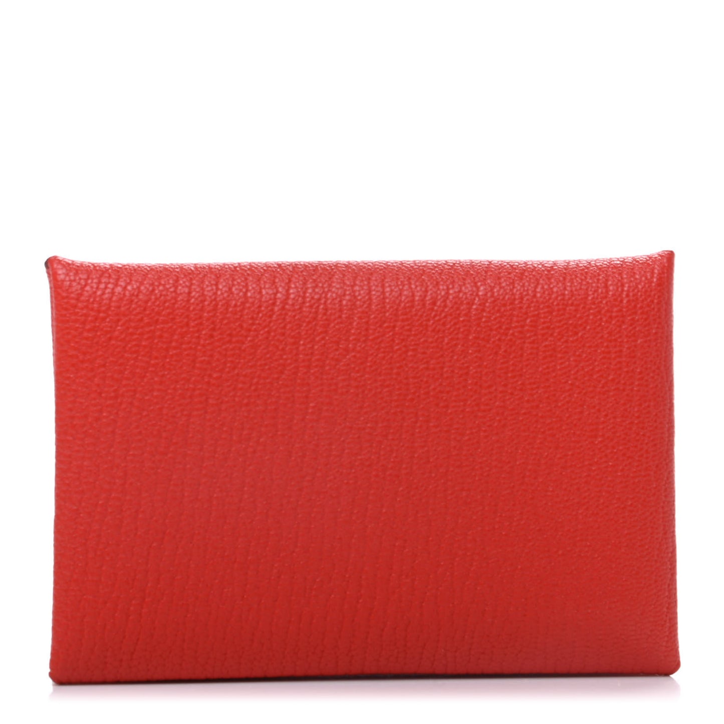 Chevre Mysore Calvi Card Case Rouge Tomate
