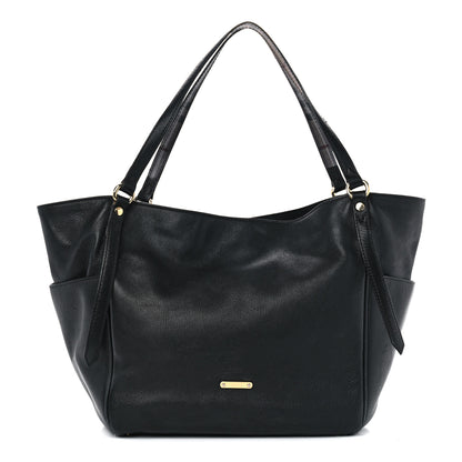 Burberry Lambskin Small Canterbury Tote Black 1 of 17