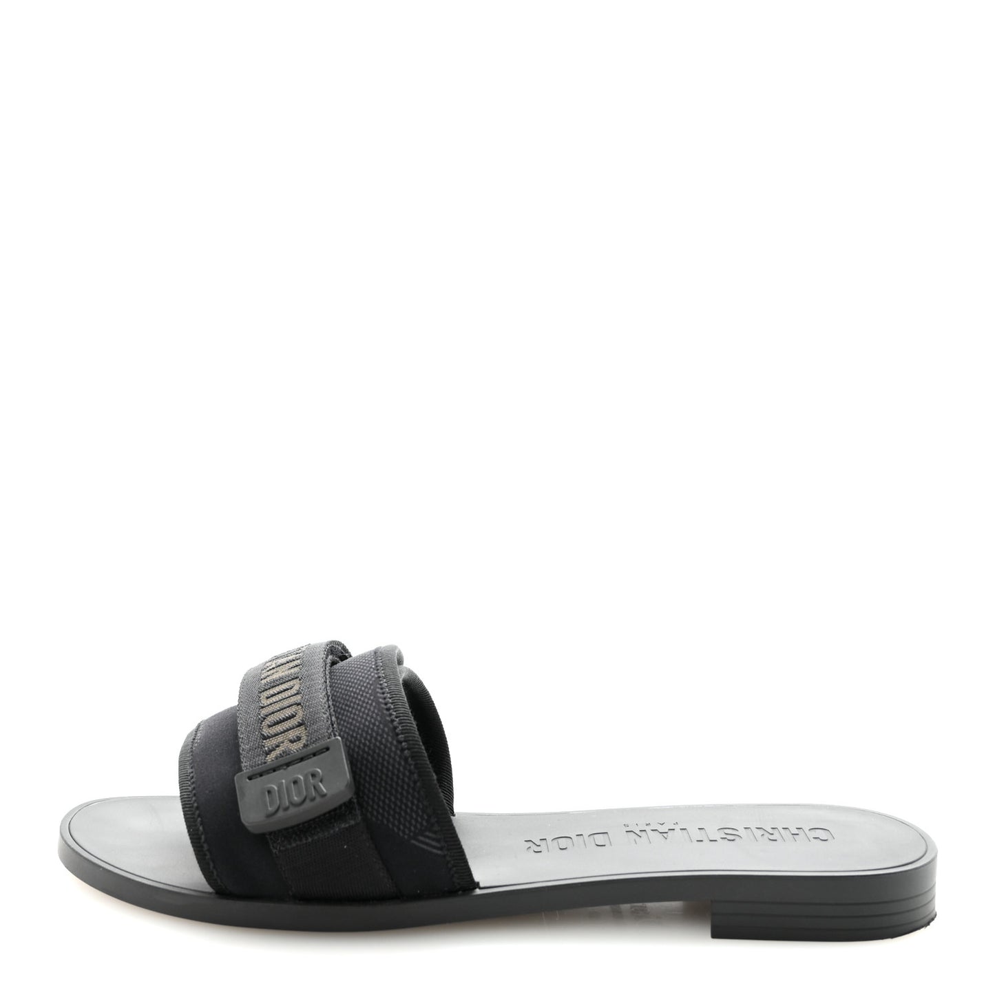 Technical Stretch Fabric Camouflage Dio(r)evolution Slide Sandals 37 Black Military