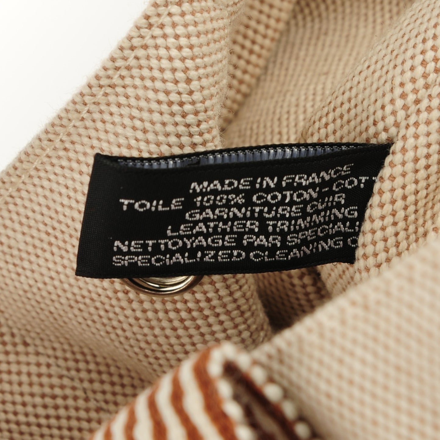 Cotton Canvas Tout Fourre PM Brown