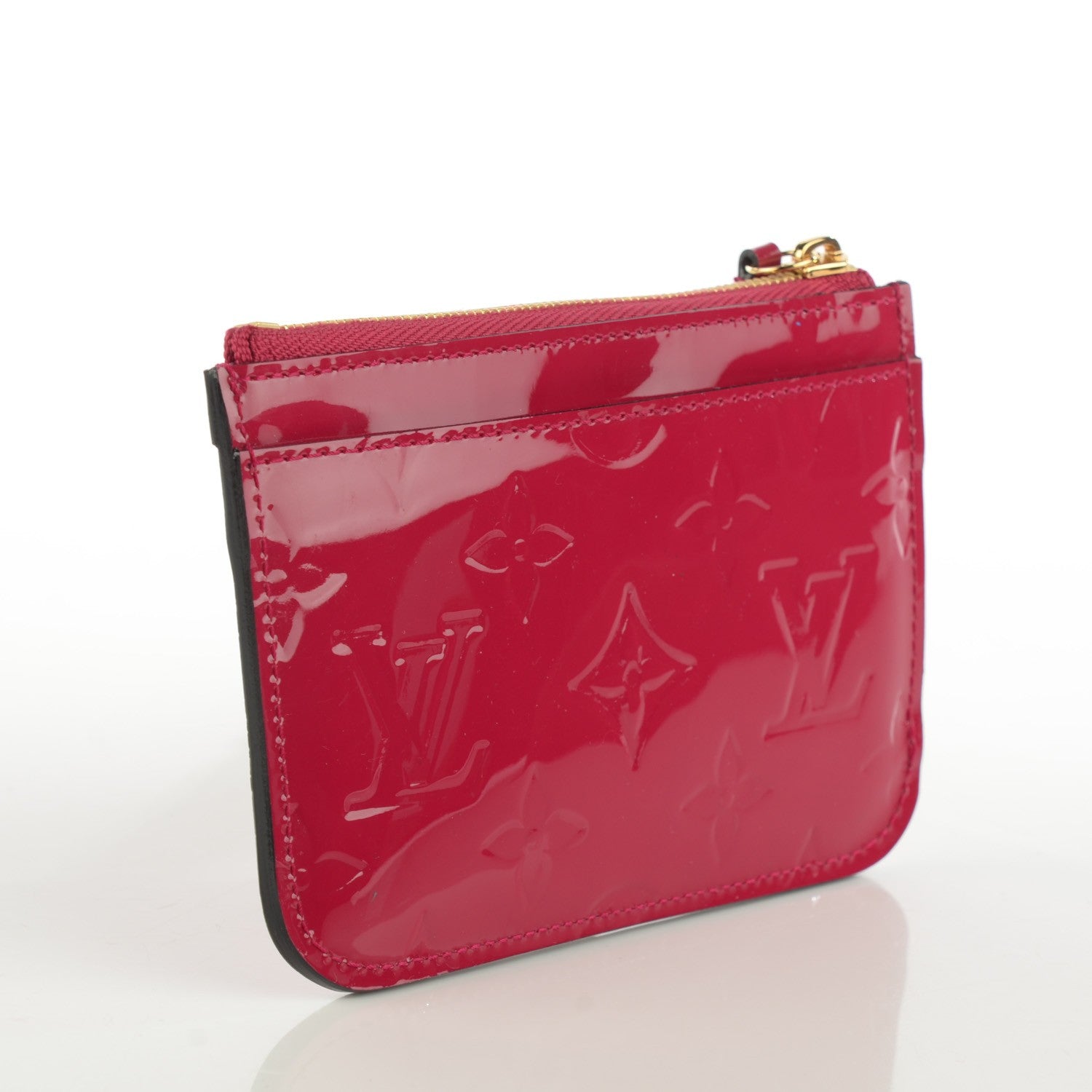 Louis Vuitton Vernis Key Pouch Rose Indien 3 of 7
