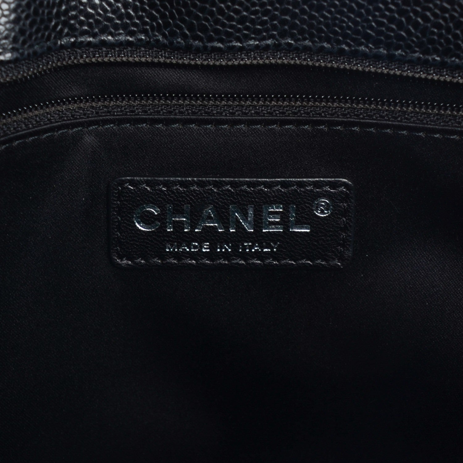 Chanel Caviar Quilted Grand Shopping Tote GST Black 6 of 7