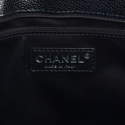 Chanel Caviar Quilted Grand Shopping Tote GST Black 6 of 7