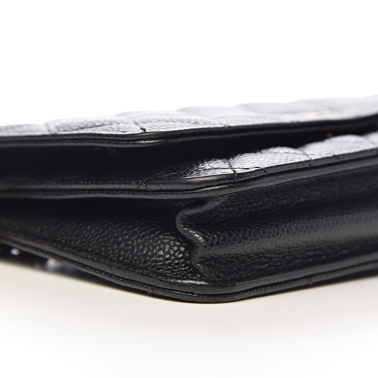 Chanel Caviar Quilted Wallet On Chain WOC Black 9 of 12