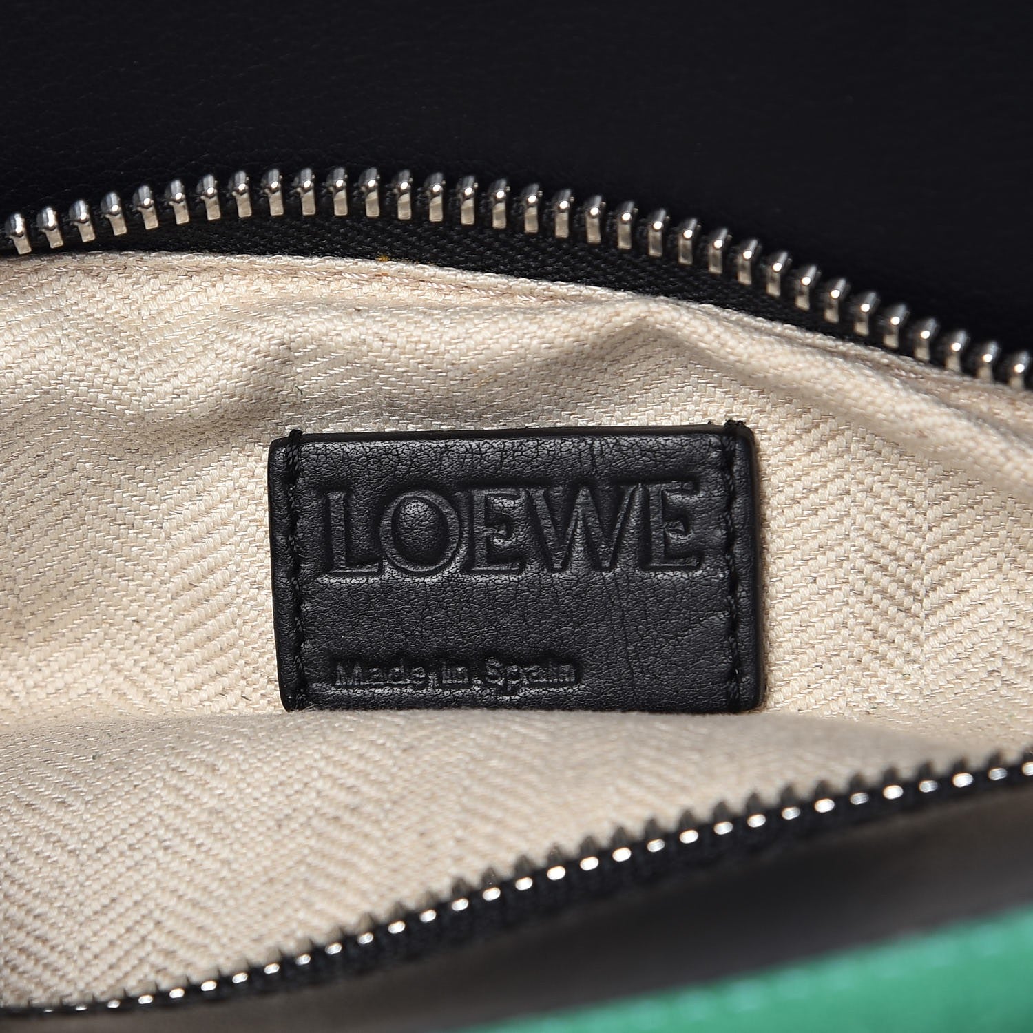 Loewe Suede Medium Bag Green 7 of 8