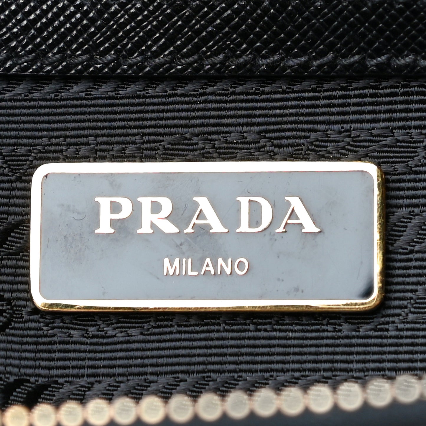 Saffiano Small Galleria Double Zip Tote Black