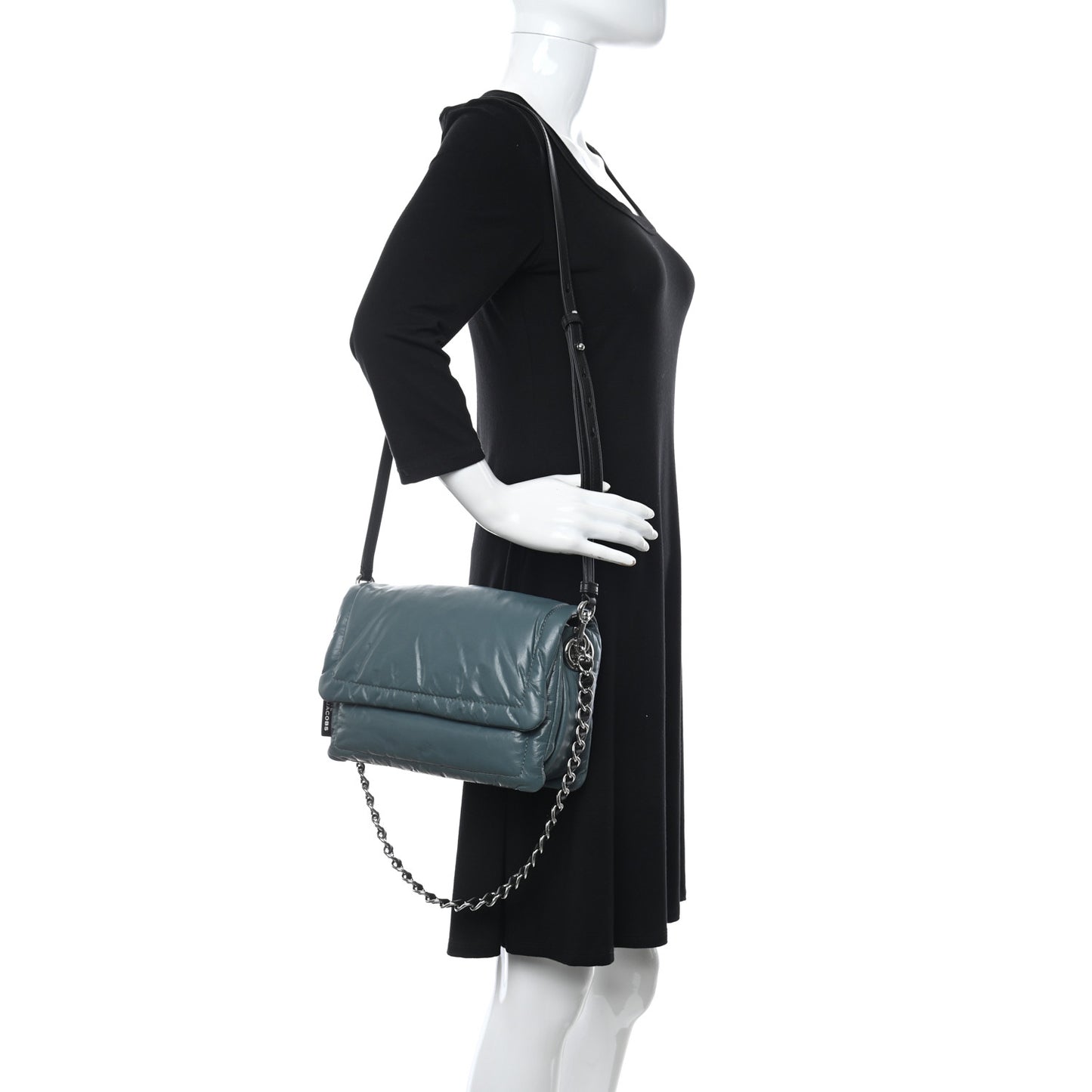Lambskin The Mini Pillow Bag Armory Blue