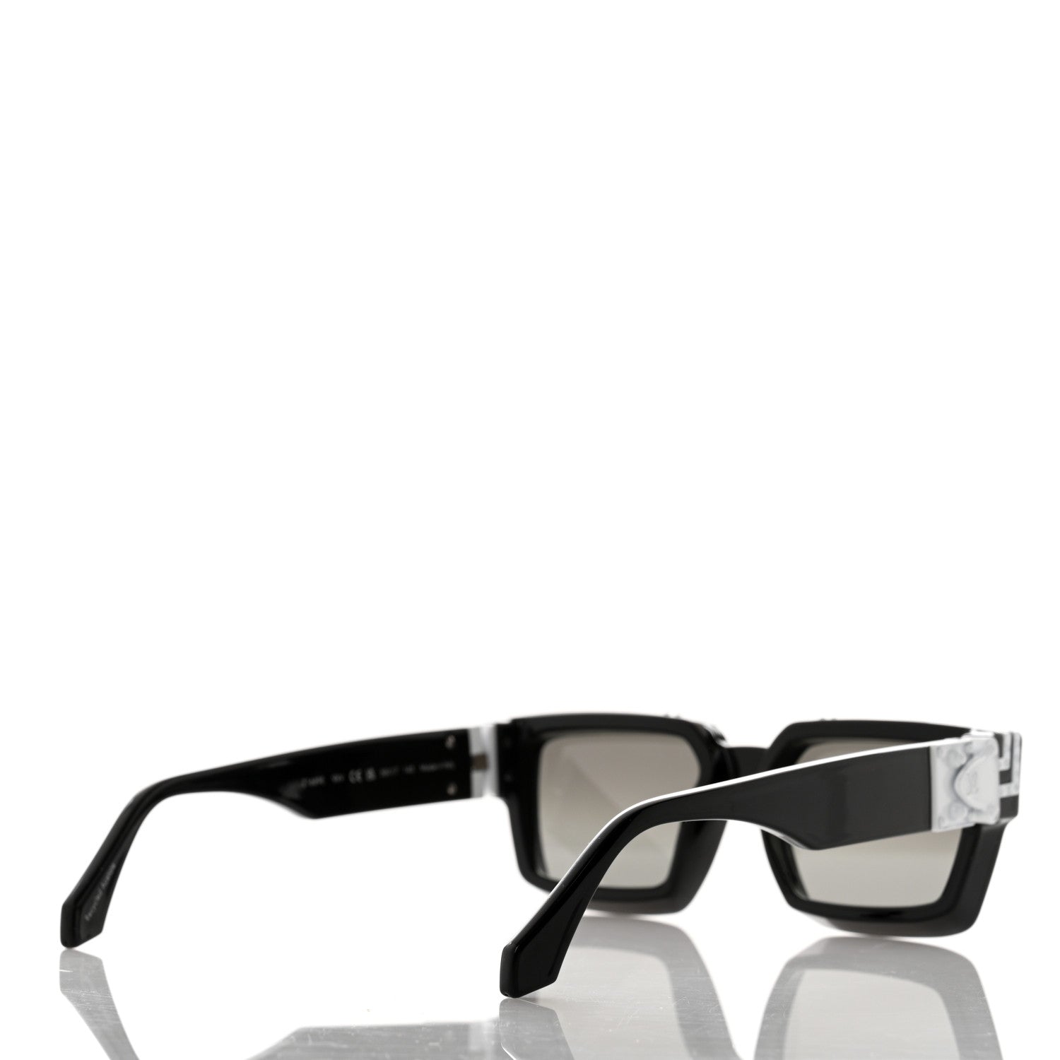 Louis Vuitton Acetate 1.1 Millionaires Z1689E Sunglasses Black 4 of 8